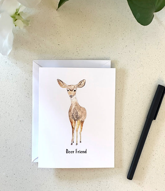 "Deer" Friend Cards
