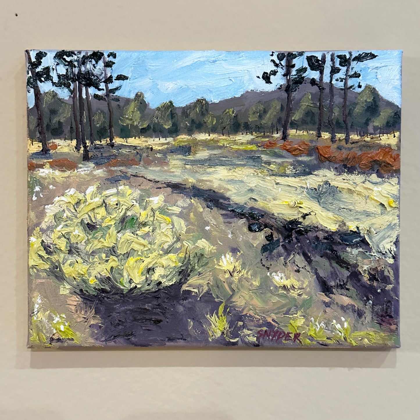 Rabbitbrush Glow 8" x 10"