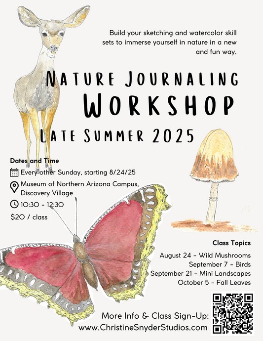 Nature Journaling Workshop - Late Summer 2025