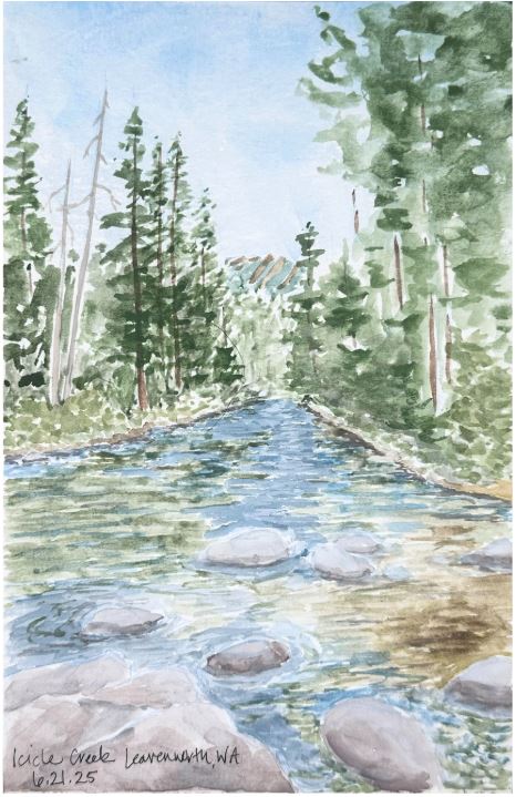 By a River