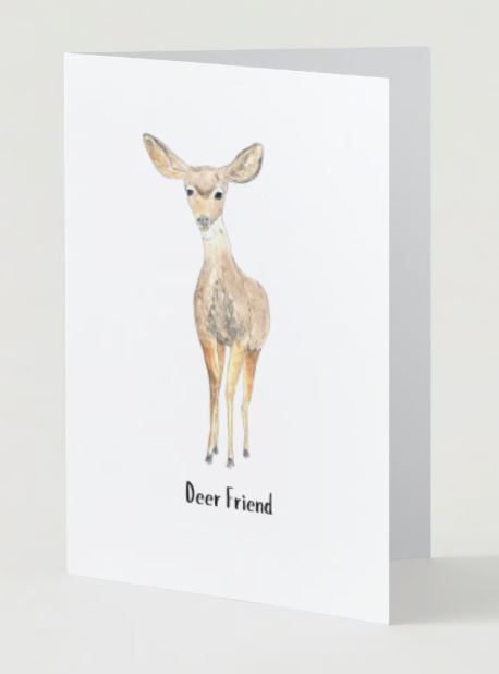 "Deer" Friend Cards