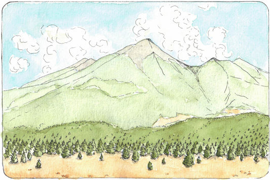 "Around the Peaks" Postcard Series - Fort Valley