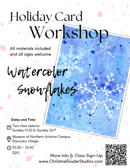 Holiday Card Workshop - Winter 2025
