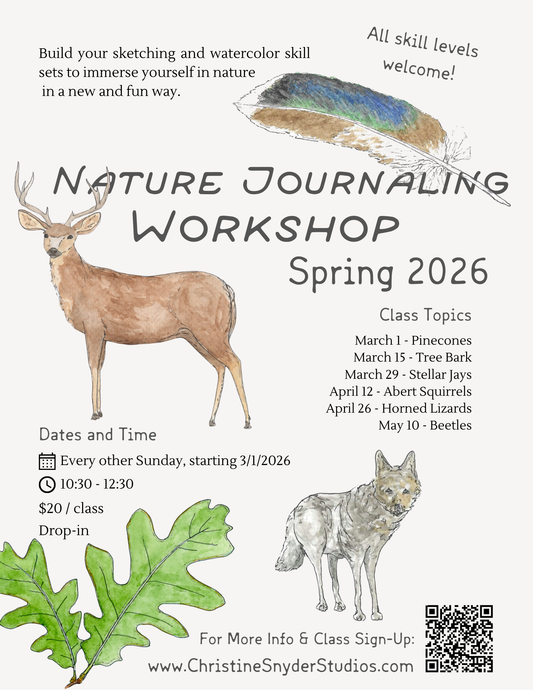 Nature Journaling Workshop - Spring 2026